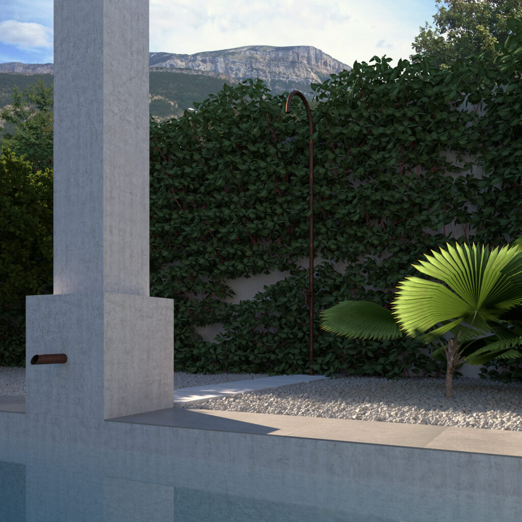 Aménagement d'un patio