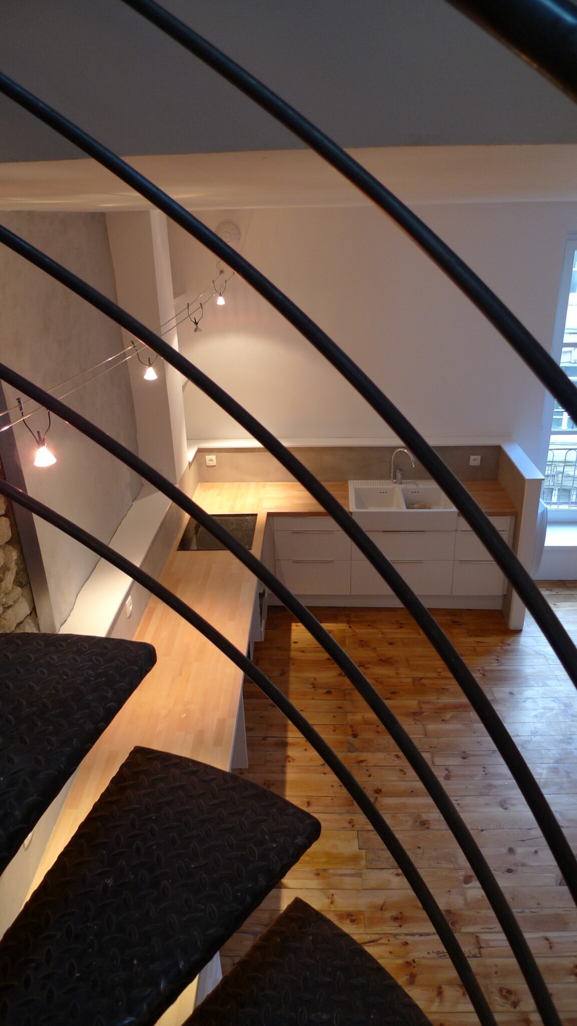 Rénovation d'un appartement en duplex