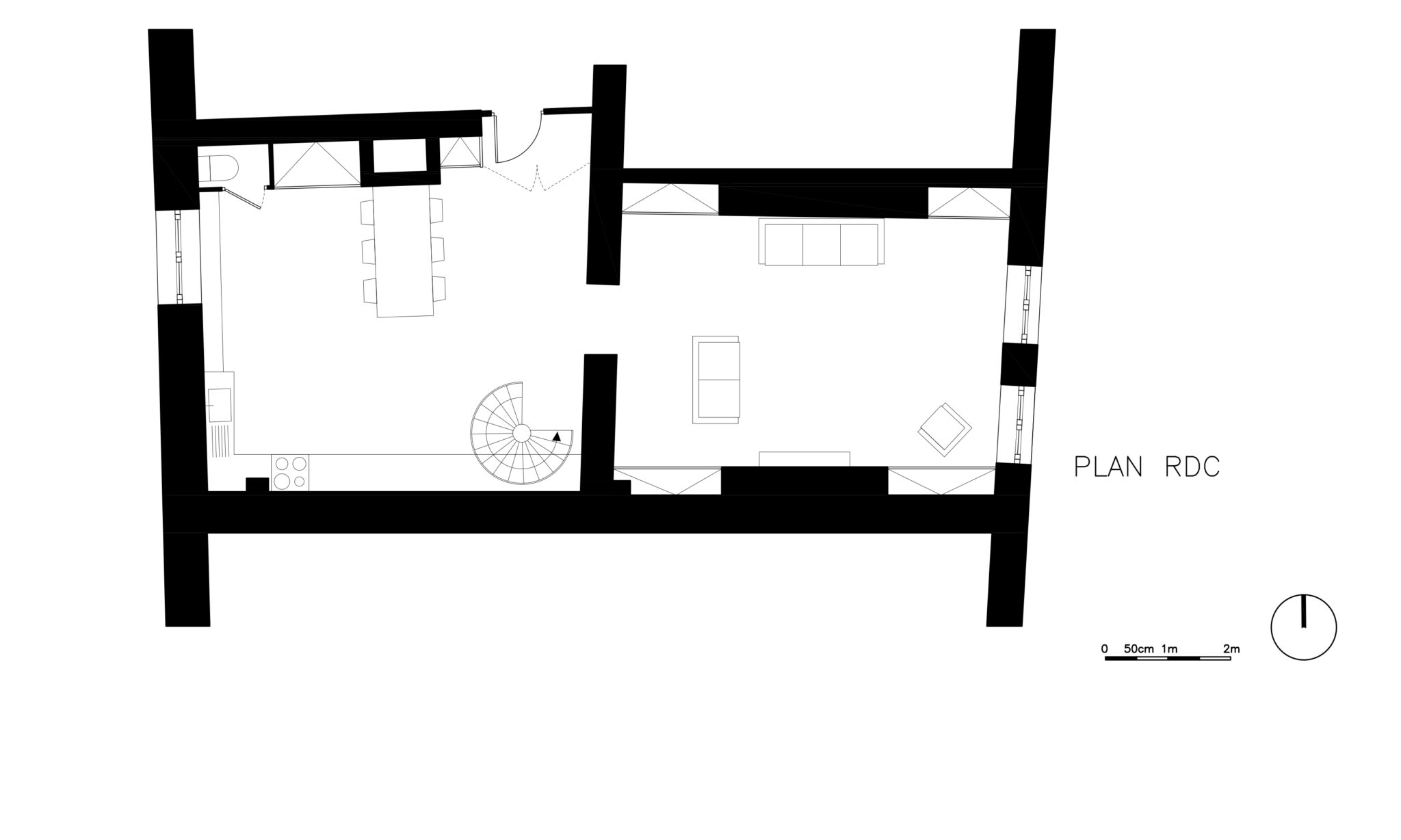 Rénovation d'un appartement en duplex