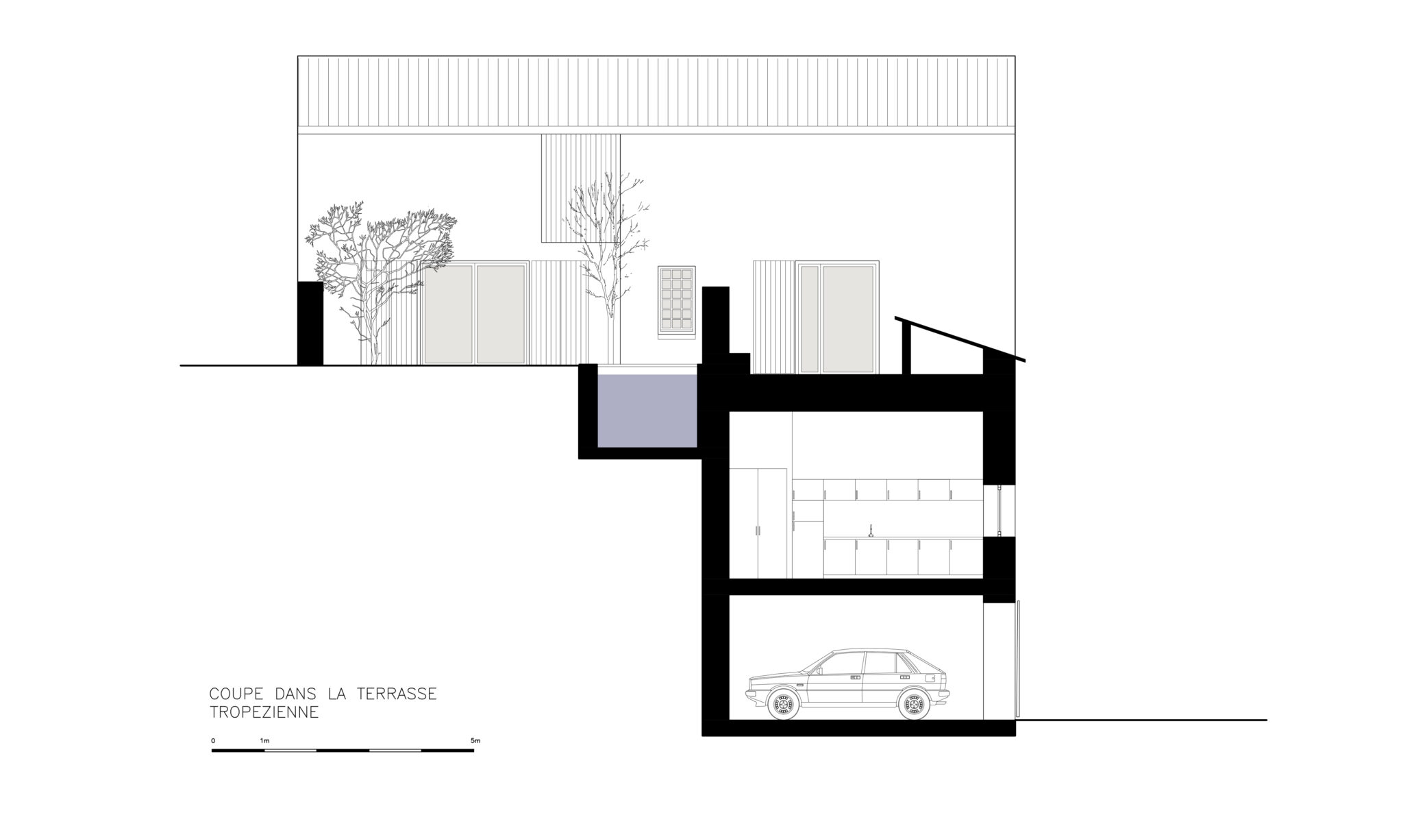 Rénovation d'une maison de village et création d'une terrasse tropézienne