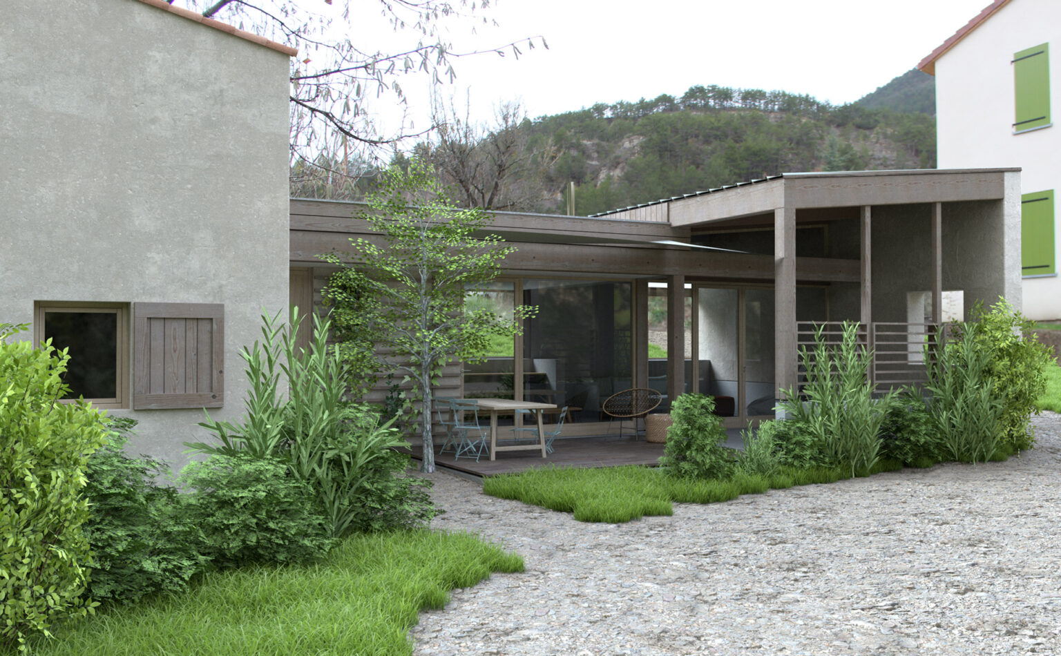 Rénovation et extension d'une maison