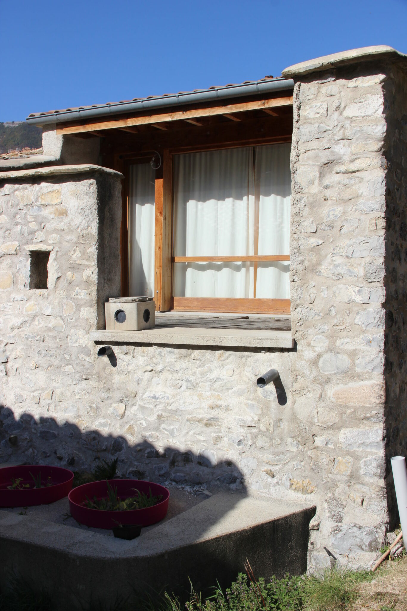 Réhabilitation d'une bergerie en gîte